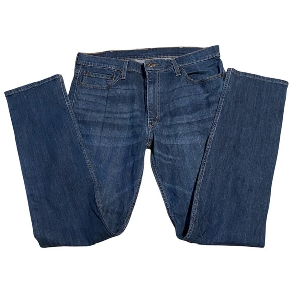 Levi Strauss 511 Slim Fit Dark Wash Jeans 38x36 - Picture 4 of 7